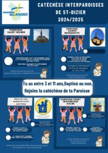 catéchèse paroisse Saint-Dizier